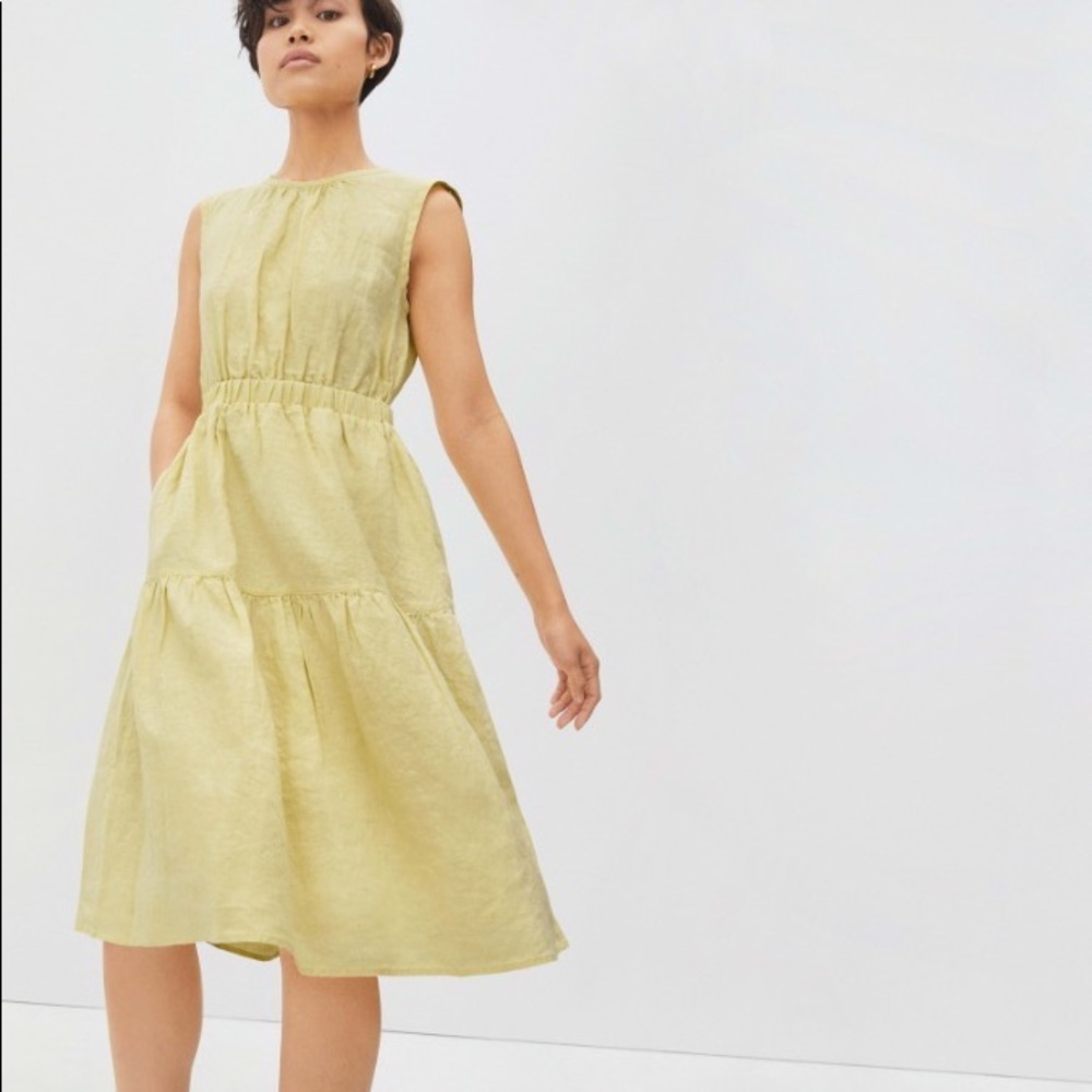 Everlane Linen Summer Dress sz 2